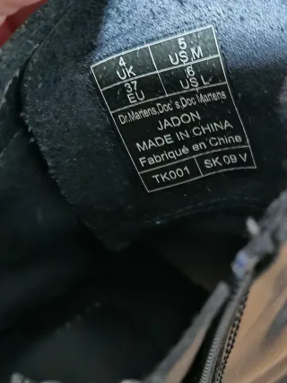 Botas Dr. Martens Jadon Negras