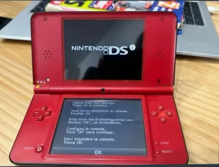 Nintendo DS XL Roja Edición Mario Bros