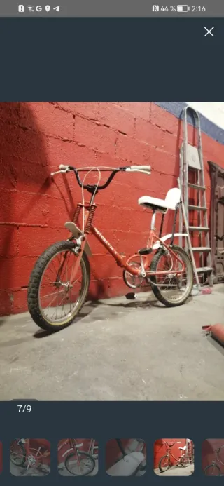 Bicicleta Motoretta 3 GAC restaurada