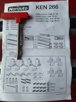 Barras de techo aluminio