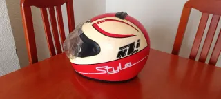 Casco retro NZI Style - Kevlar Mix - Talla M