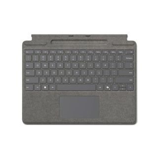 Microsoft Teclado Surface Pro X, Pro 8, Pro 9, Gris Claro, Uk con Adaptación Español, A+