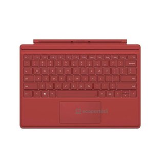 Microsoft Teclado QWERTY Surface Pro Type Cover Pro Rojo Pro 3/4/5/6/7 UK (M1725), A
