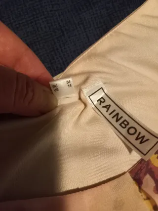 Abito donna rosa floreale