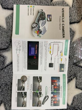 Kit Cámara Coche con Pantalla