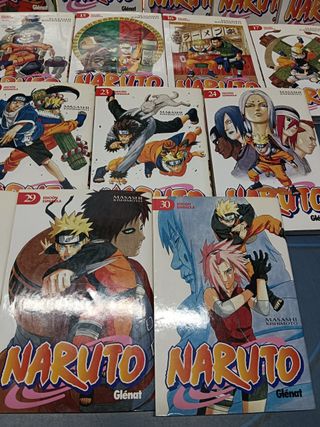 cómic, MANGA - Naruto,  30 tomos ,1 al 30, Masashi Kishimoto, Glenat, Shonen ,Manga anime cómic
