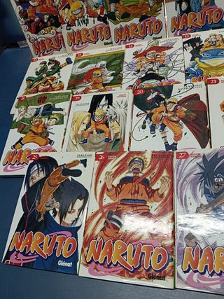 cómic, MANGA - Naruto,  30 tomos ,1 al 30, Masashi Kishimoto, Glenat, Shonen ,Manga anime cómic