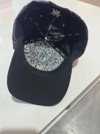 Gorra Dior Negra y Gris