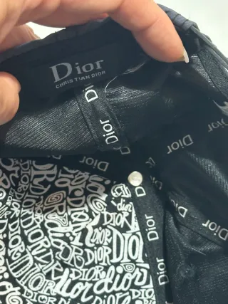 Gorra Dior Negra y Gris