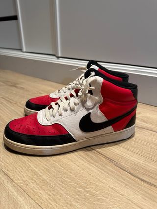 Nike Court Vision Mid Rojas Talla 45