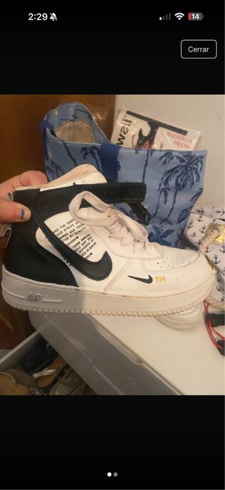 Nike Air Force 1 Mid Talla 38