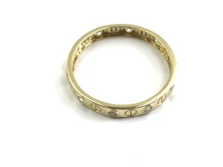 anillo oro 18k con piedra con circonita t. 17 (18,16 mm)