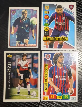 14 figurine San Lorenzo Argentina