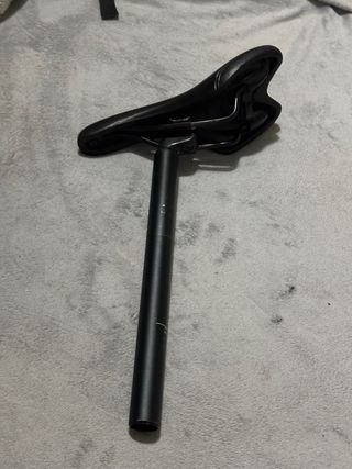Sillín y tija 29.8mm psra bicicleta