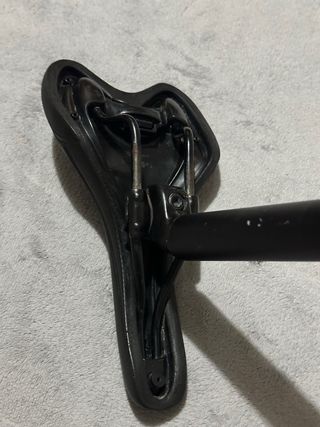 Sillín y tija 29.8mm psra bicicleta
