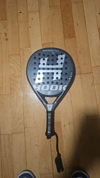 Pala de pádel Hook Platinum Black