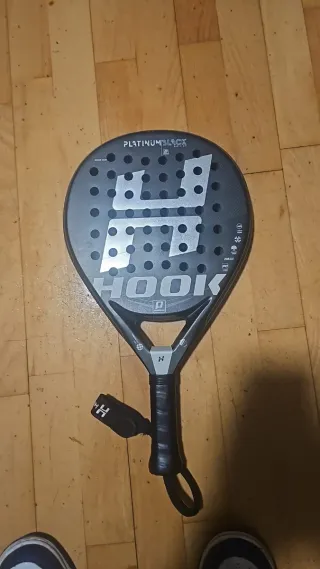Pala de pádel Hook Platinum Black