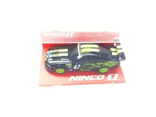 coche slot ninco ford mustang- crazy green
