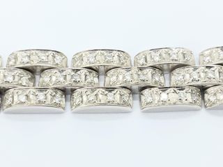 pulsera oro 18k con piedra con diamante