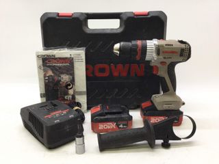 taladro a bateria crown ct 21093 hmx