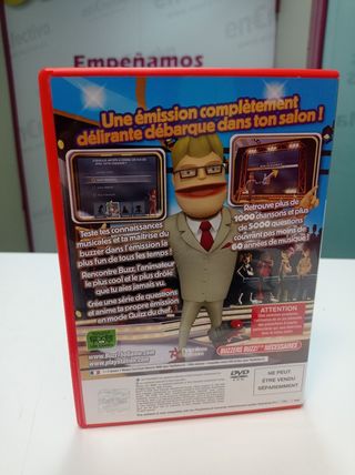 Videojuego PS2 Buzz! Le Quizz Musical