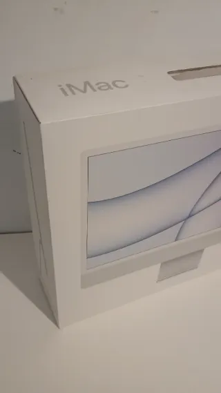 Scatola iMac 24 Apple Bianca
