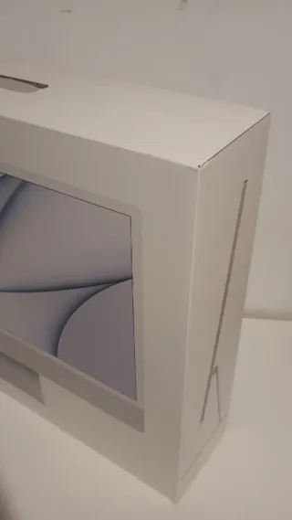 Scatola iMac 24 Apple Bianca