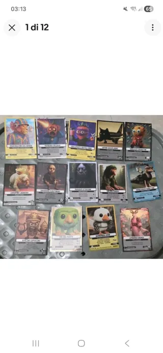 Carte STELLA Brainrot 1°/2°/3° Serie