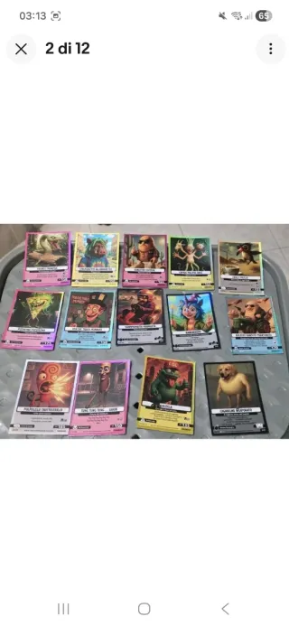 Carte STELLA Brainrot 1°/2°/3° Serie