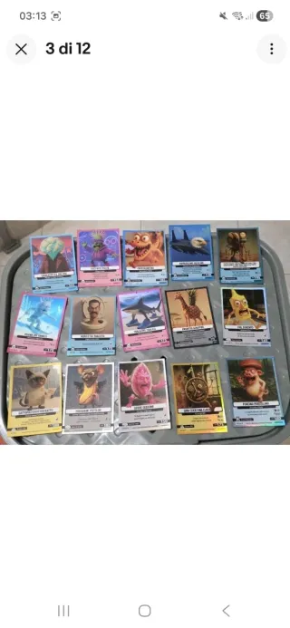 Carte STELLA Brainrot 1°/2°/3° Serie