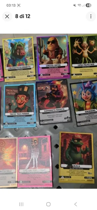 Carte STELLA Brainrot 1°/2°/3° Serie