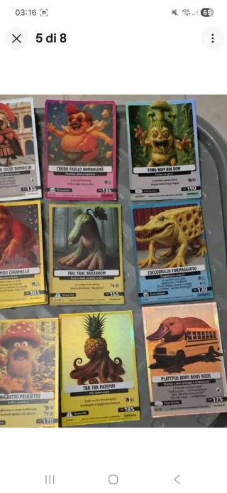 Carte STELLA Brainrot 1°/2°/3° Serie