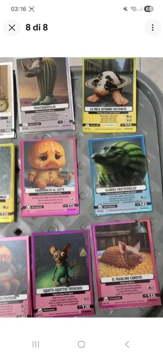 Carte STELLA Brainrot 1°/2°/3° Serie