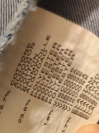 Chaqueta vaquera con estrellas plateadas