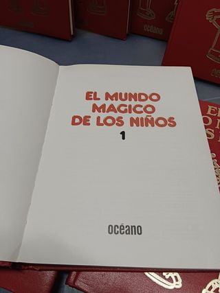 lote de 12 tomos, El mundo mágico de los niños. Océano , Completa, 1989