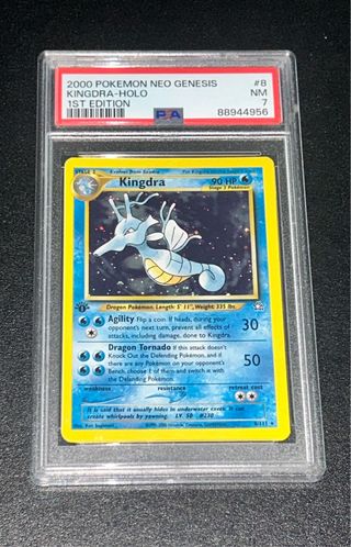 Kingdra Holo 1st Ed Neo Genesis PSA 7