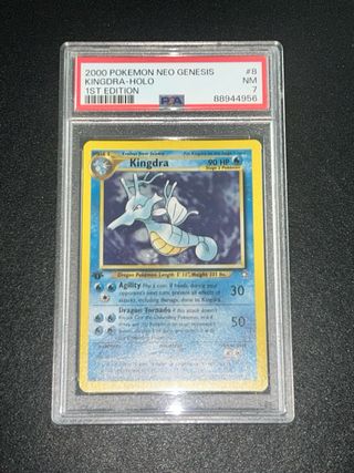 Kingdra Holo 1st Ed Neo Genesis PSA 7