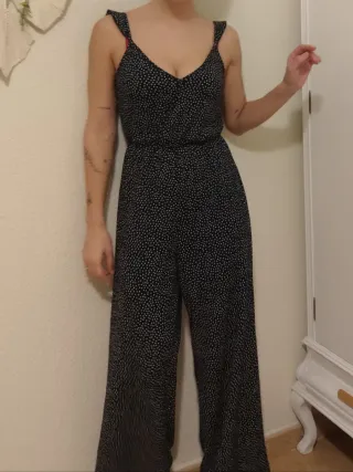 Lote 2 monos lunares negro y marrón