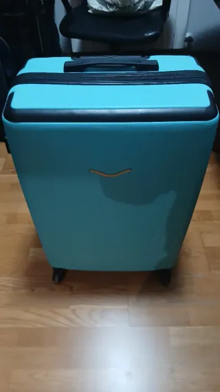 2Maletas star azul turquesa grande