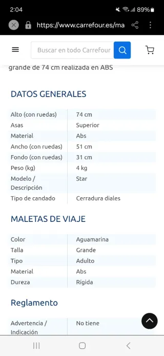 2Maletas star azul turquesa grande
