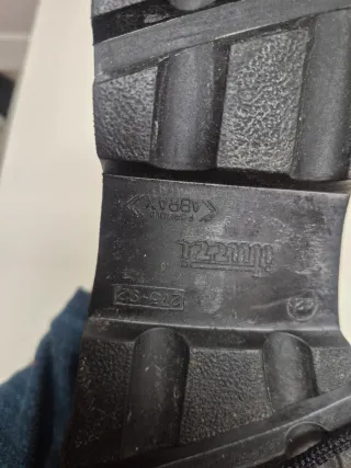 Botas Iturri Piel Negra Talla 42