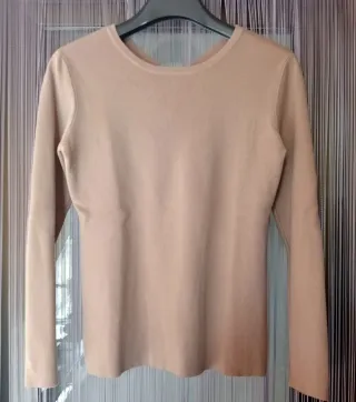 Jersey beige para mujer.