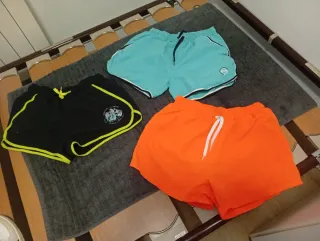 Lote 3 bañadores cortos