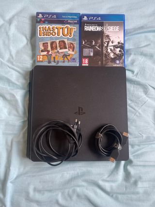 PS4 1TB Negra + 2 Juegos