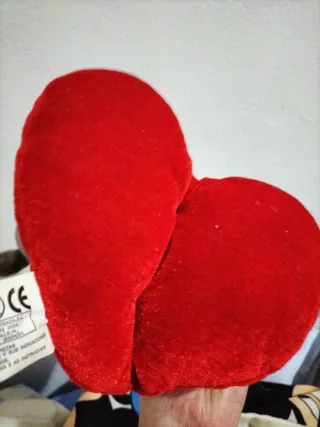 Peluche ratones enamorados con rosa