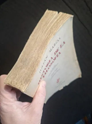 Julián Marías. Historia de la filosofía
