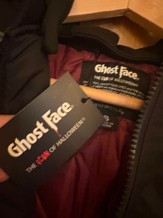 Cazadora Scream Ghost Face Negra