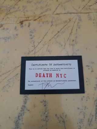 Litografía DEATH NYC - Príncipe Carlos III