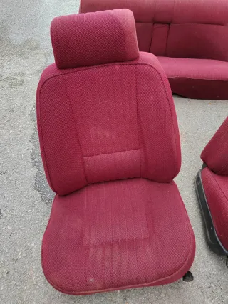Asientos Seat 124 FL - Tapicería Roja