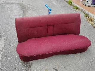 Asientos Seat 124 FL - Tapicería Roja